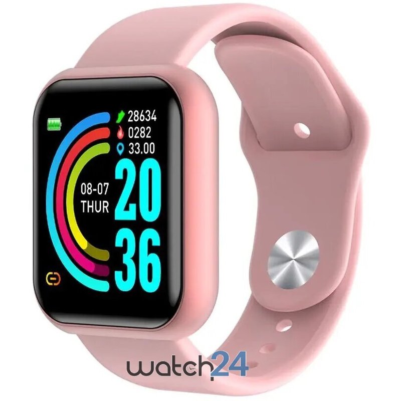 Smartwatch Generic cu Bluetooth, monitorizare ritm cardiac, notificari, functii fitness S176